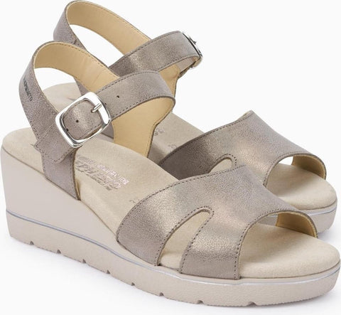 Elisabeth Bronzen Sandalen