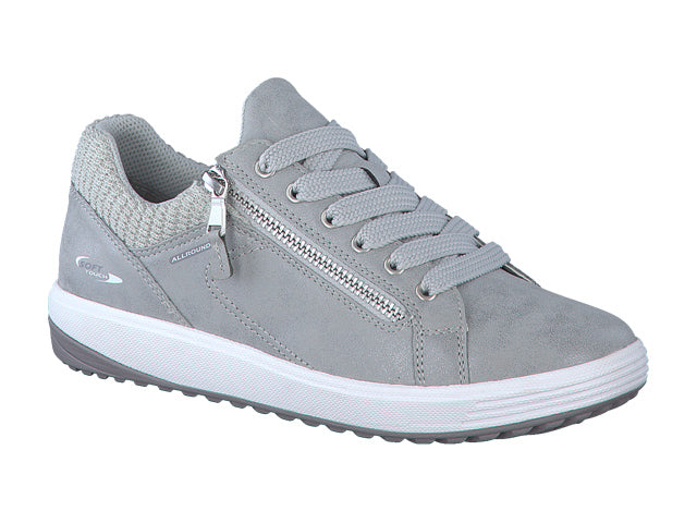 Baskets All Rounder Madrigal Gris chaussures femmes Mephisto Belgique Liège Eupen