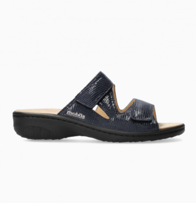 Mobils Geva muiltjes blauw