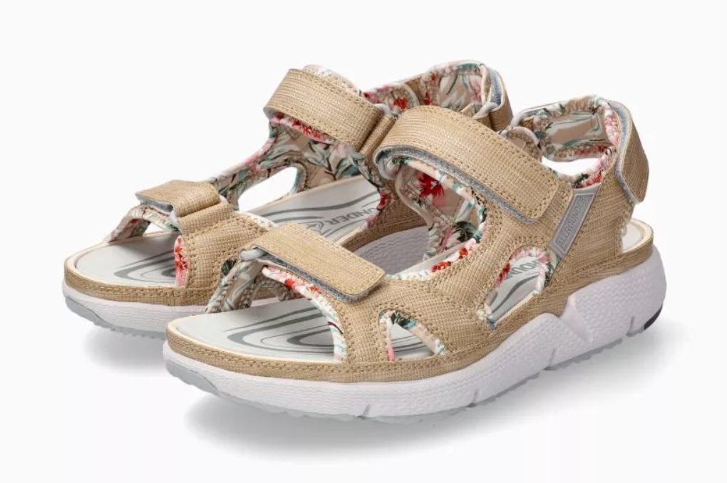 Sandales All Rounder Itsme Beige Chaussures cuir confortable femmes Marque Mephisto Shop Magasins Belgique Liège Eupen