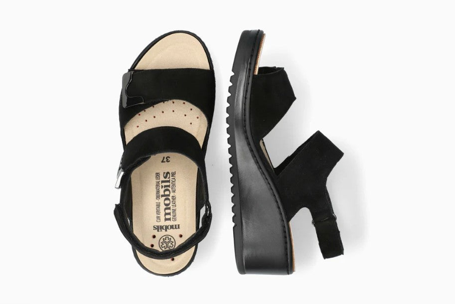 Sandalen Mobils Nawel Schwarz