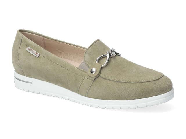 Mocassins Juliana Kaki Chaussures femmes cuir confortable Marque Mephisto Shop Nouvelle collection Printemps/été 2026 Magasins Belgique Liège Eupen