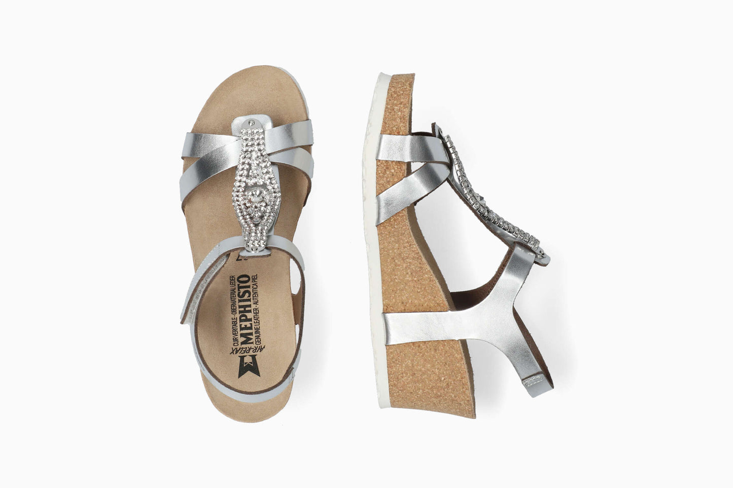 Sandales Lio spark Argenté