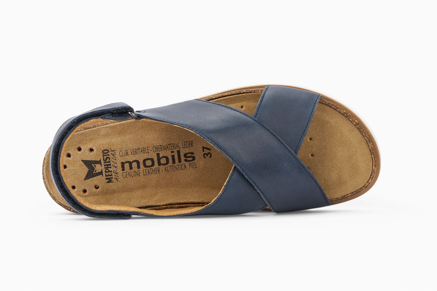 Sandales Mobils Tally Bleu
