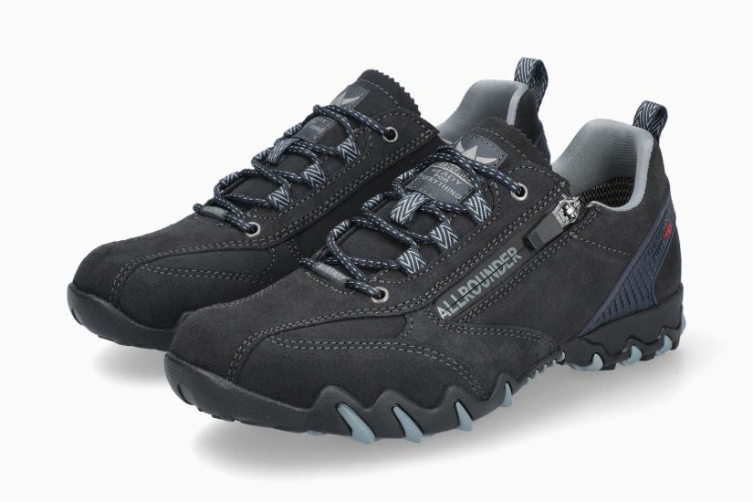 Baskets All Rounder Nizar-Tex Bleu Chaussures femmes Marque Mephisto Shop Nouvelle collection automne hiver 2025 Magasins Belgique Liège Eupen