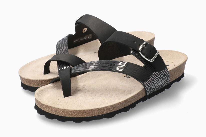 Mules Nalia Noir Marque Mephisto Nouvelle Collection printemps été 2024 Chaussures Femmes Magasin Liège Eupen