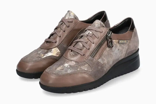 Baskets Iasmina Taupe femmes Mephisto Belgique Liège Nouvelle collection automne hiver 2023