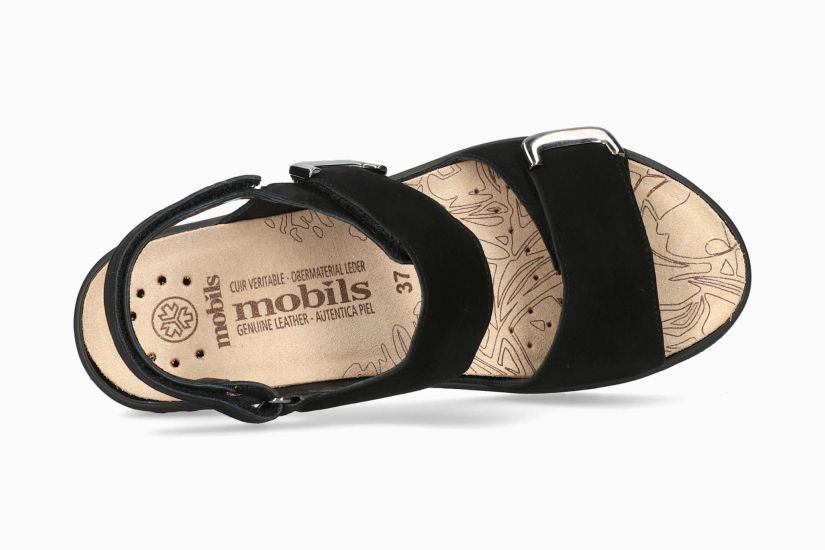 Sandales Mobils Pam Chic Noir