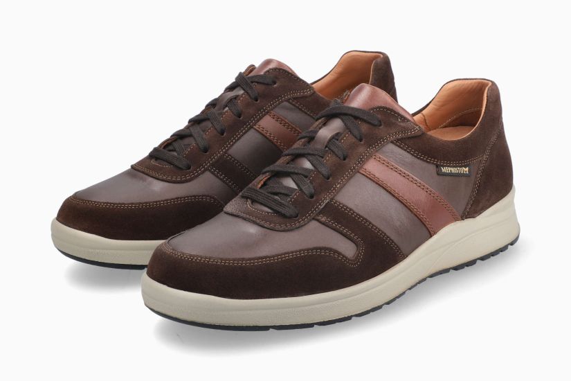 Baskets Vito Brun Chaussures hommes Marque Mephisto Shop Nouvelle collection automne hiver 2025 Magasins Belgique Liège Eupen