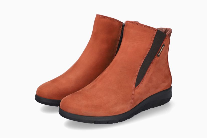 Boots Mobils Idilia Rouille femmes Mephisto Belgique Liège Nouvelle Collection automne Hiver 2023
