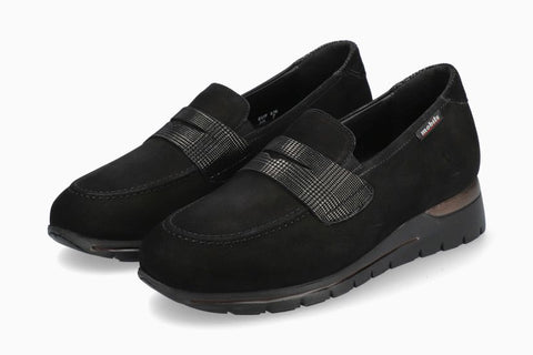 Mocassins Mobils Elyna Noir