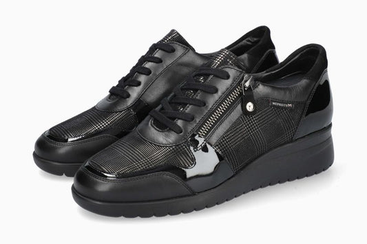 Baskets Iasmina Noir femmes Mephisto Belgique Liège Nouvelle collection automne hiver 2023