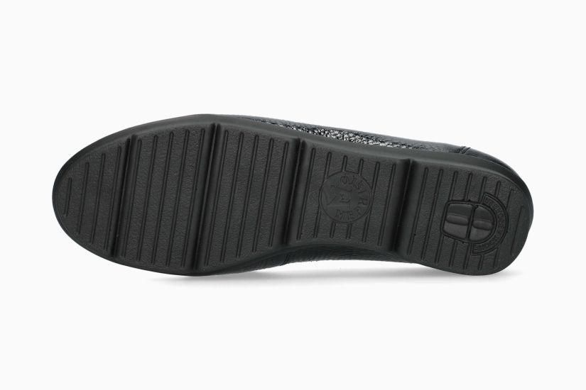 Mocassins Diva Bleu Vernis