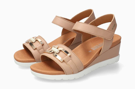 Sandales Yulia Beige chaussures femmes Mephisto Belgique Liège Eupen Nouvelle collection printemps été 2024