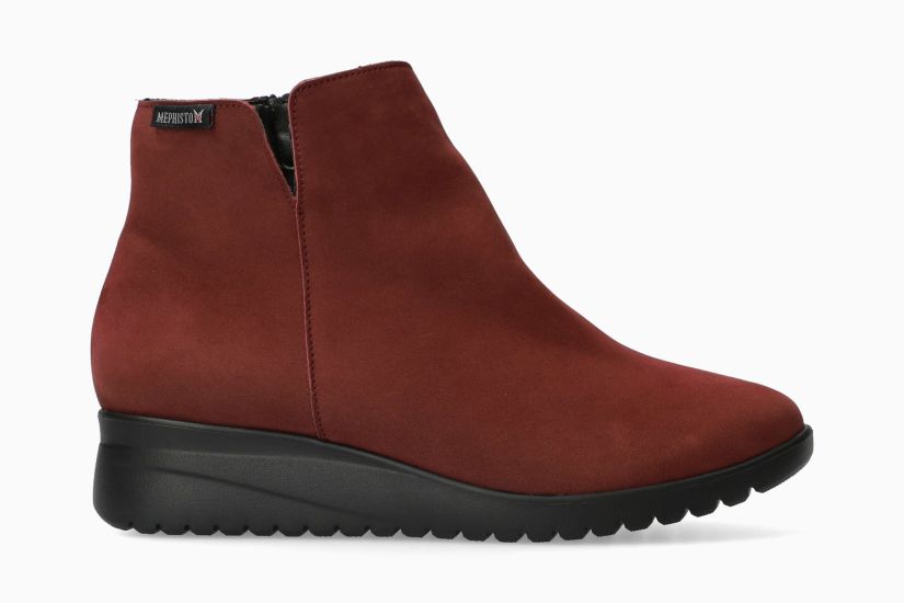 Boots Idora Bordeaux