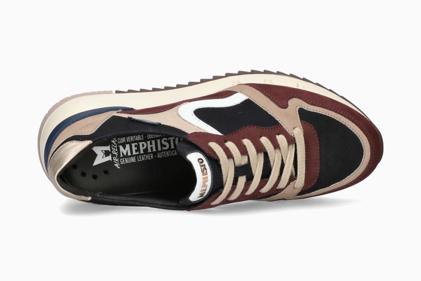 Angie Bordeaux Sneaker