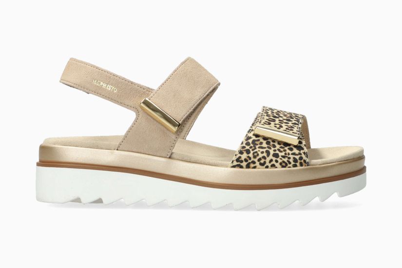 Dominica beige sandalen