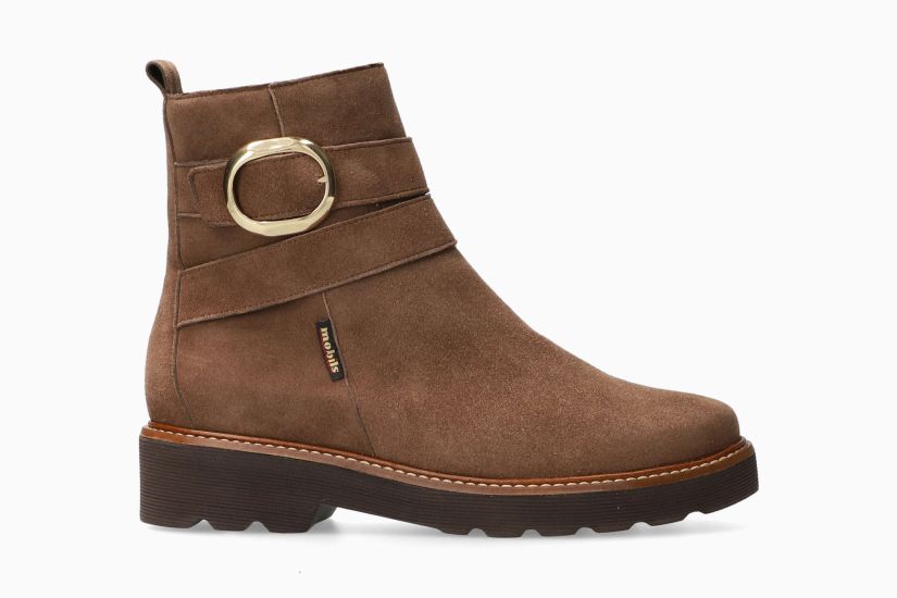 Boots Mobils Ollia Taupe