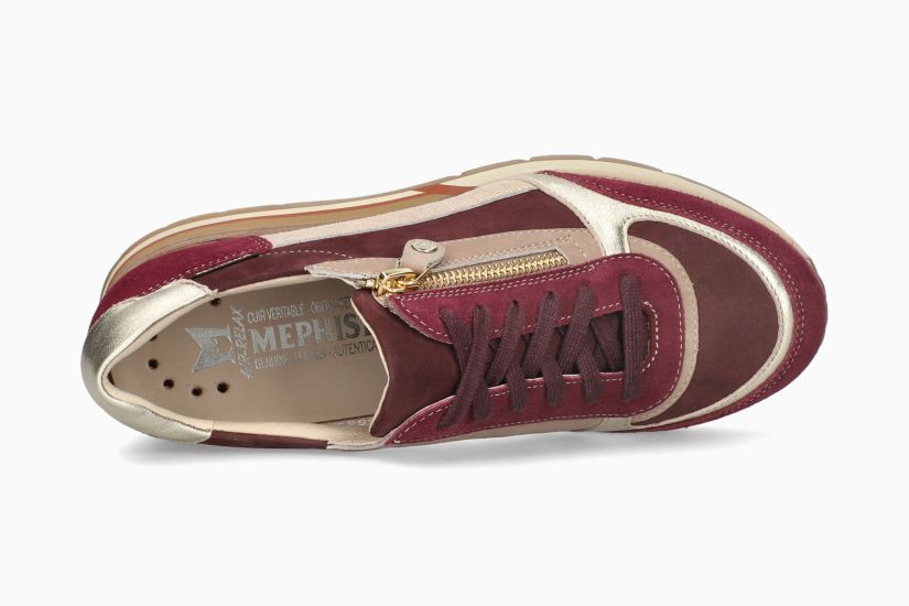 Baskets Tiziana Bordeaux