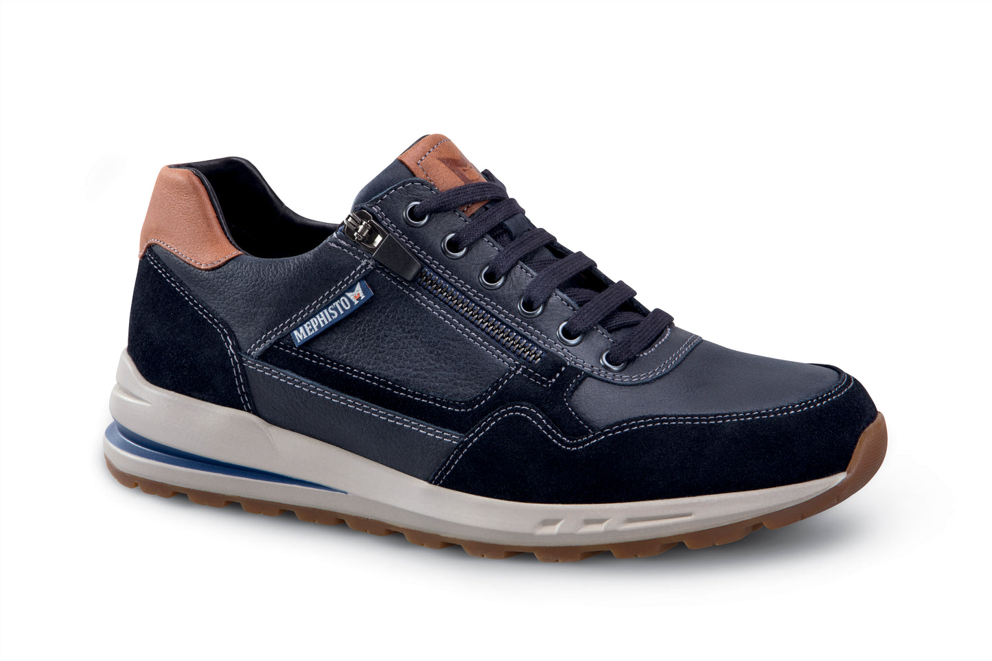 Baskets Bradley Bleu Combiné