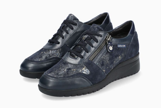 Baskets Iasmina Bleu femmes Mephisto Belgique Liège Nouvelle collection automne Hiver 2023