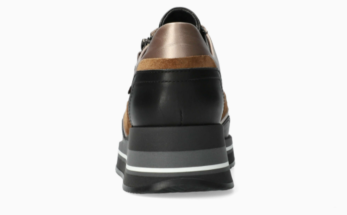 Baskets Olimpia Noir Combiné