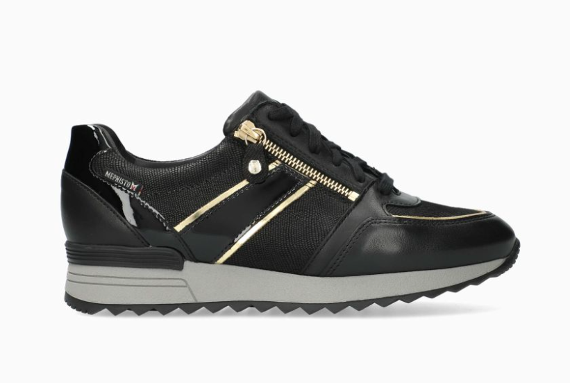 Toscaanse sneakers zwart