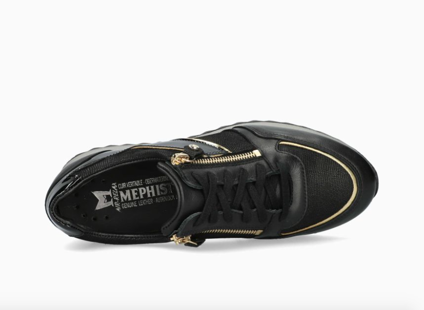 Toscaanse sneakers zwart