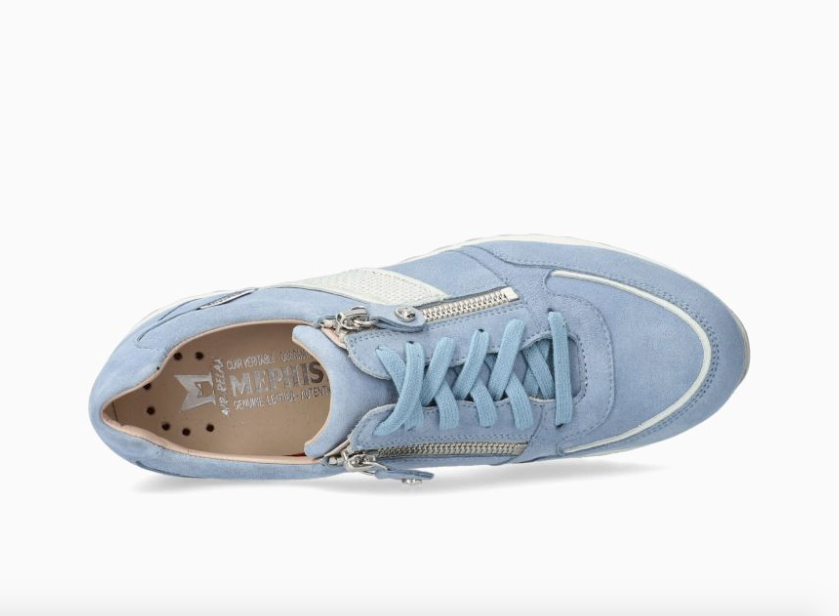 Baskets Toscana Bleu Clair