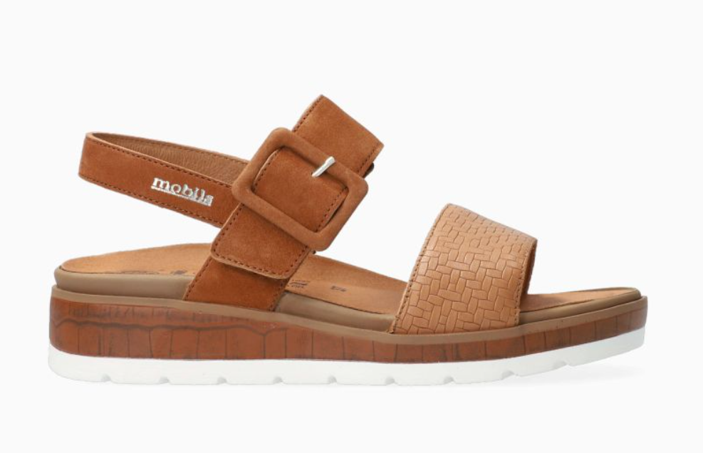 Sandales Mobils Melysa Camel