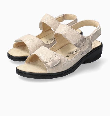 Sandales Mobils Getha Beige