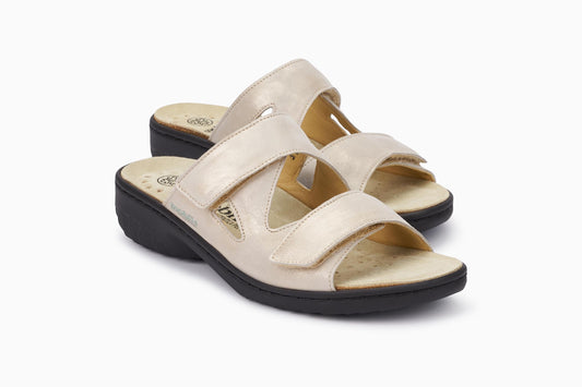 Mobils Geva Muiltjes Beige