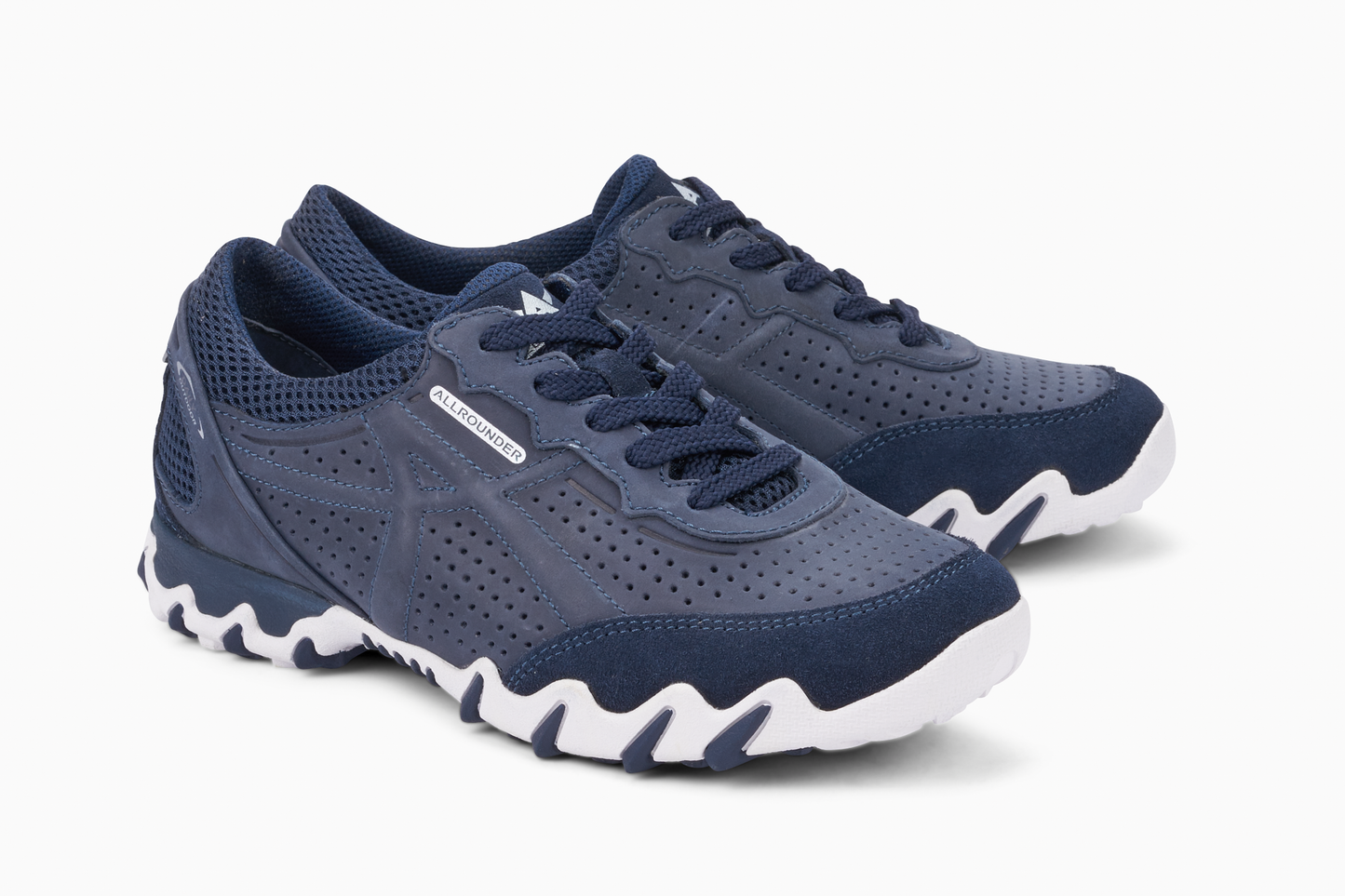 Baskets All Rounder Nanja Bleu Chaussures femmes Marque Mephisto Shop Nouvelle collection Printemps été 2024 Magasins Belgique Liège Eupen