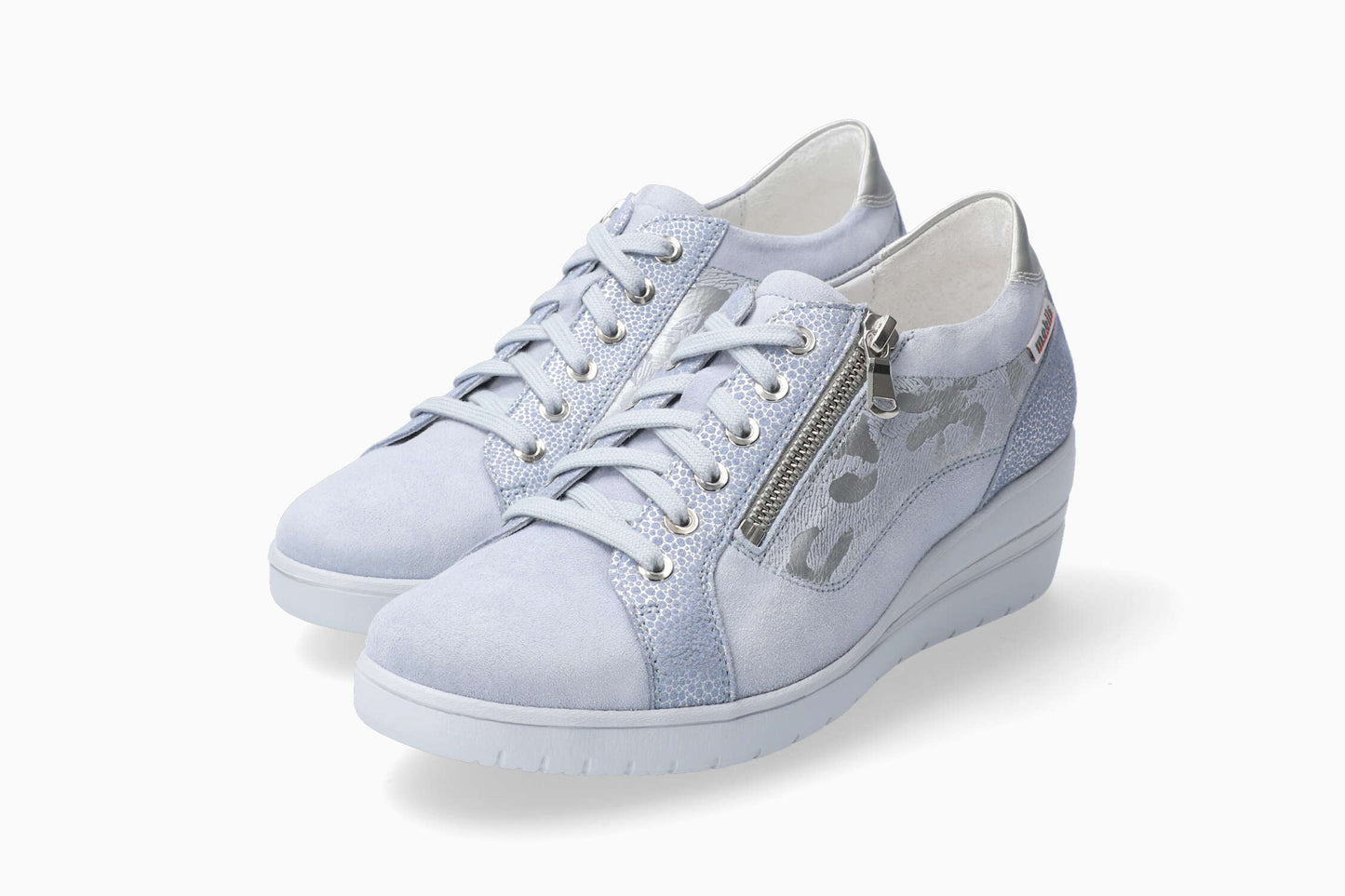Molières Mobils Patsy Bleu Clair Chaussures cuir confortable femmes Marque Mephisto Shop Nouvelle collection Printemps/été 2025 Magasins Belgique Liège Eupen