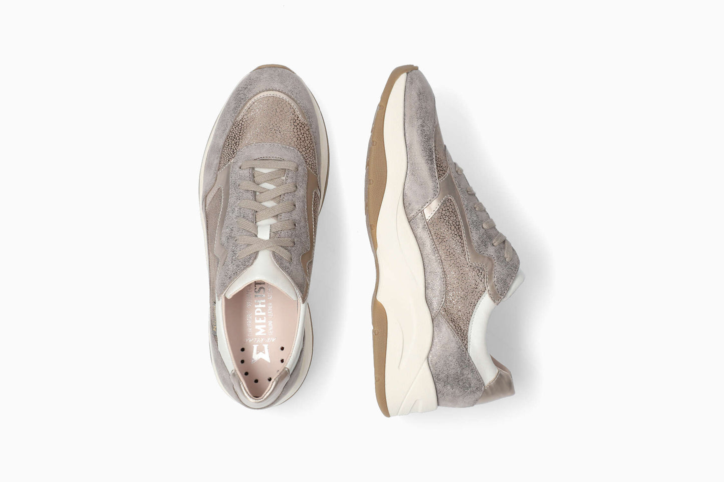 Baskets Romane Beige