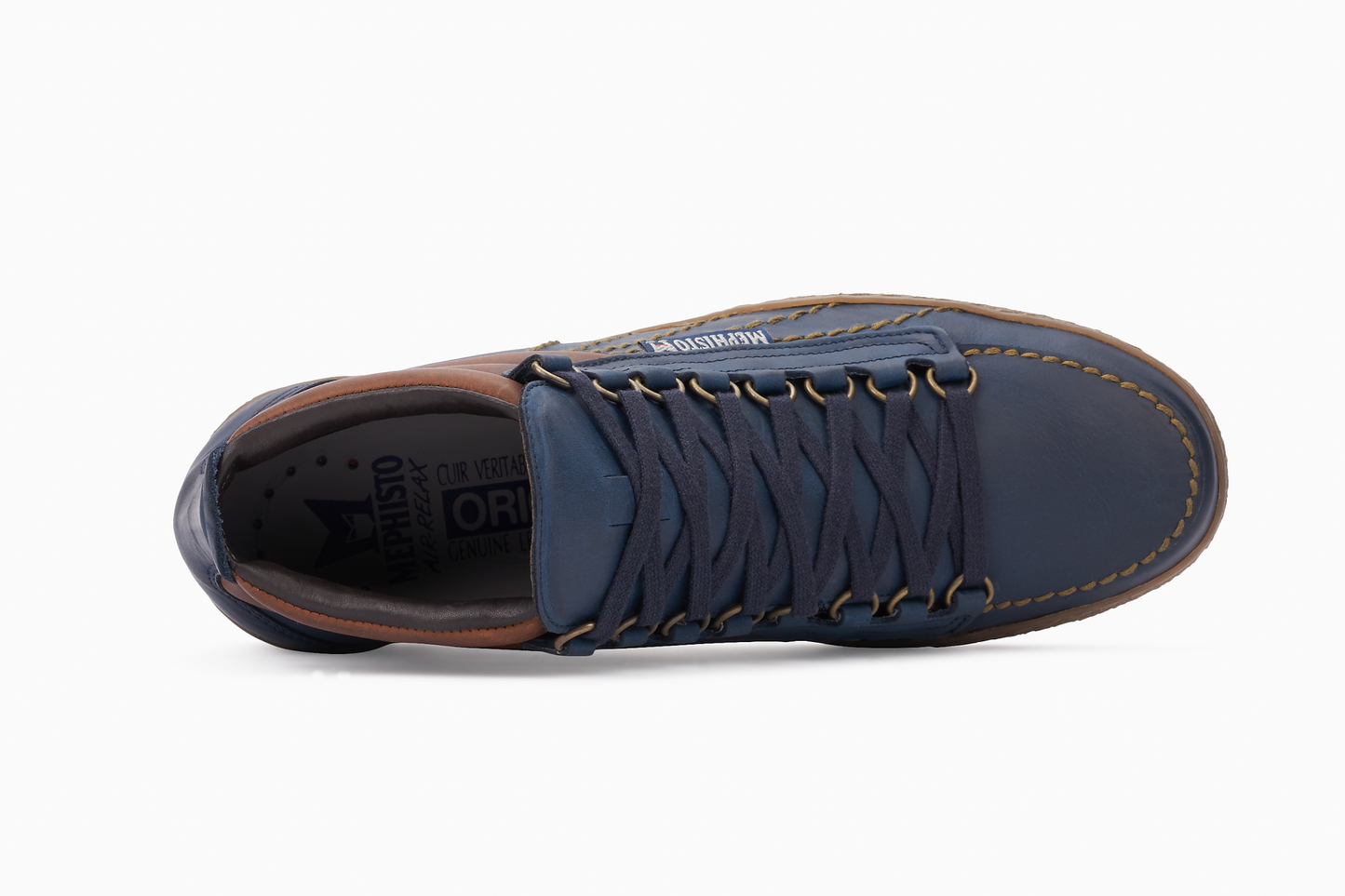 Regenbogenstiefel blau