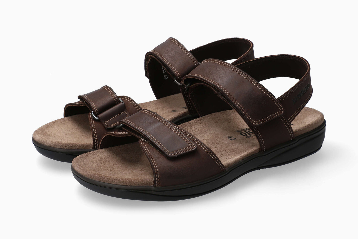 Sandales Simon Brun Chaussures hommes Marque Mephisto Shop Nouvelle collection Printemps été 2024 Magasins Belgique Liège Eupen