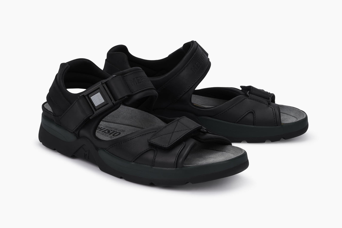 Shark Fit Sandalen Schwarz
