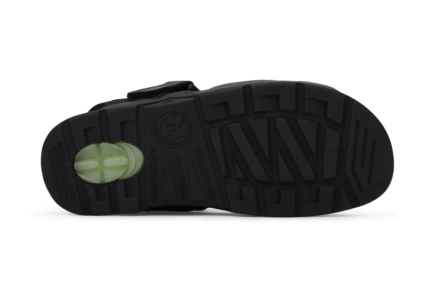Shark Fit Sandalen Schwarz