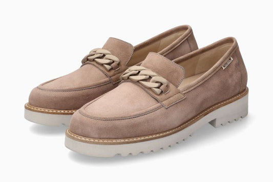 Mocassins Salka Beige femmes Mephisto Belgique Liège
