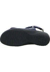 Sandales Mobils Getha Bleu Vernis