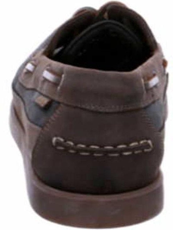 Mocassins Boating Brun Combiné
