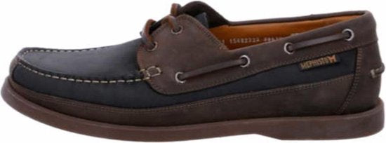 Mocassins Boating Brun Combiné
