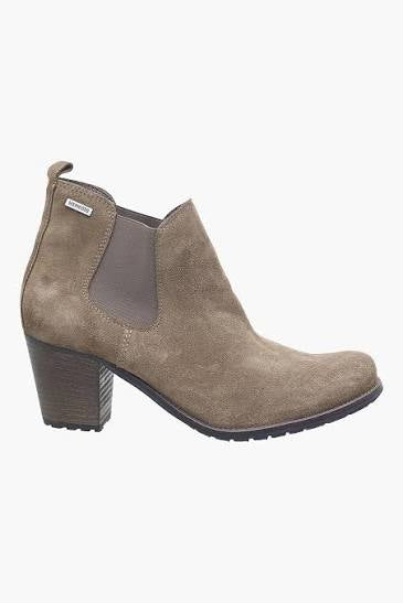 Boots Delfina Taupe Chaussures femmes Marque Mephisto Shop Nouvelle collection automne hiver 2025 Magasins Belgique Liège Eupen
