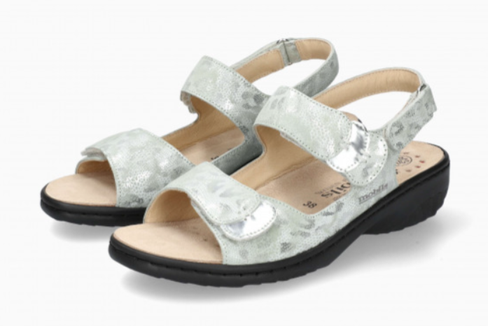 Mobils Getha Grüne Sandalen