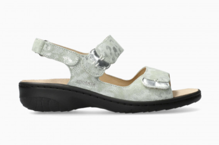 Mobils Getha groene sandalen