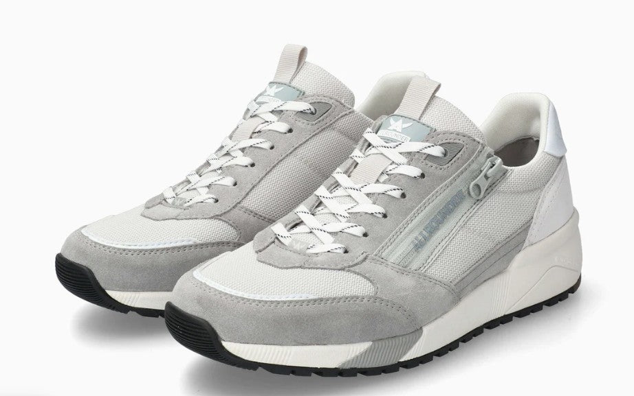 Baskets All Rounder Scarmaro Gris Chaussures cuir confortable hommes Marque Mephisto Shop Nouvelle collection Printemps/été 2026 Magasins Belgique Liège Eupen