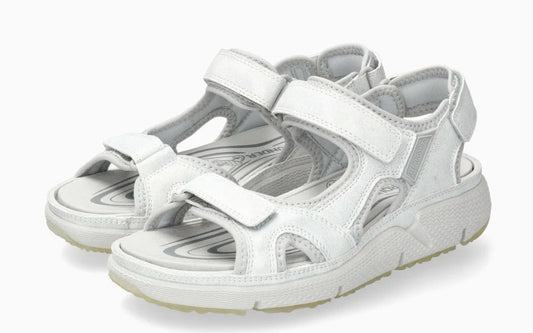 Sandales All Rounder Itsme Argenté Chaussures cuir confortable femmes Marque Mephisto Shop Nouvelle collection Printemps/été 2026 Magasins Belgique Liège Eupen