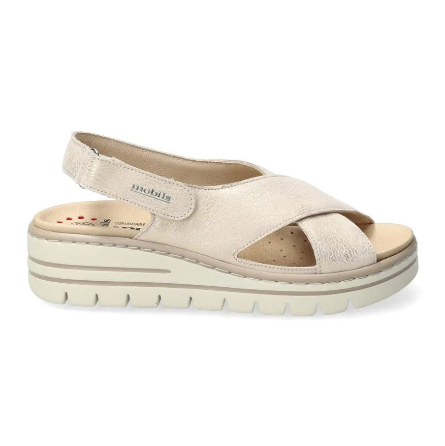 Sandales Mobils Cordelia Beige