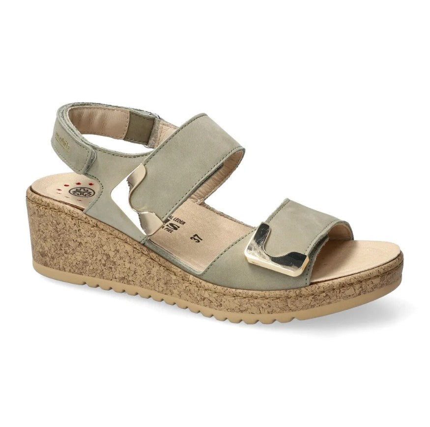 Mobils Nawel kaki sandalen